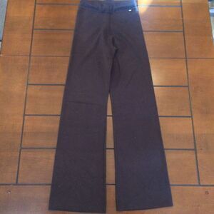 Scotch and Soda made in Amsterdam knit brown pants xs flared